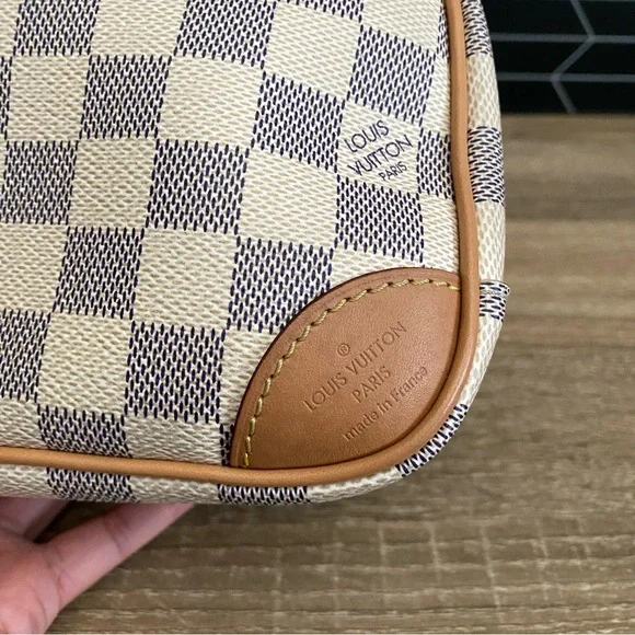 Louis Vuitton Mini Deauville Bag Damier Azure - Picture 10 of 16